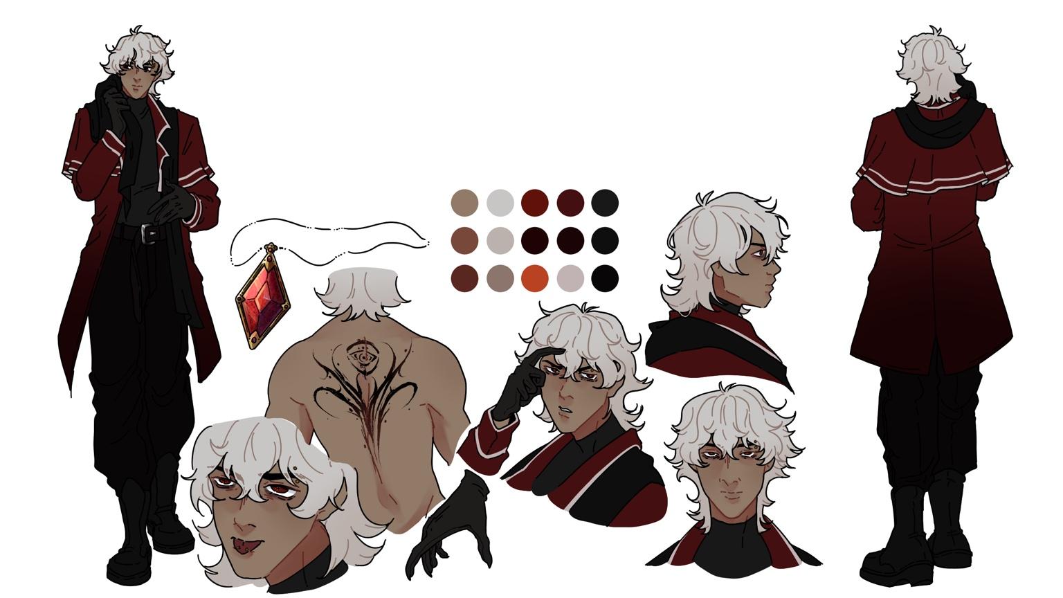 Cain character sheet